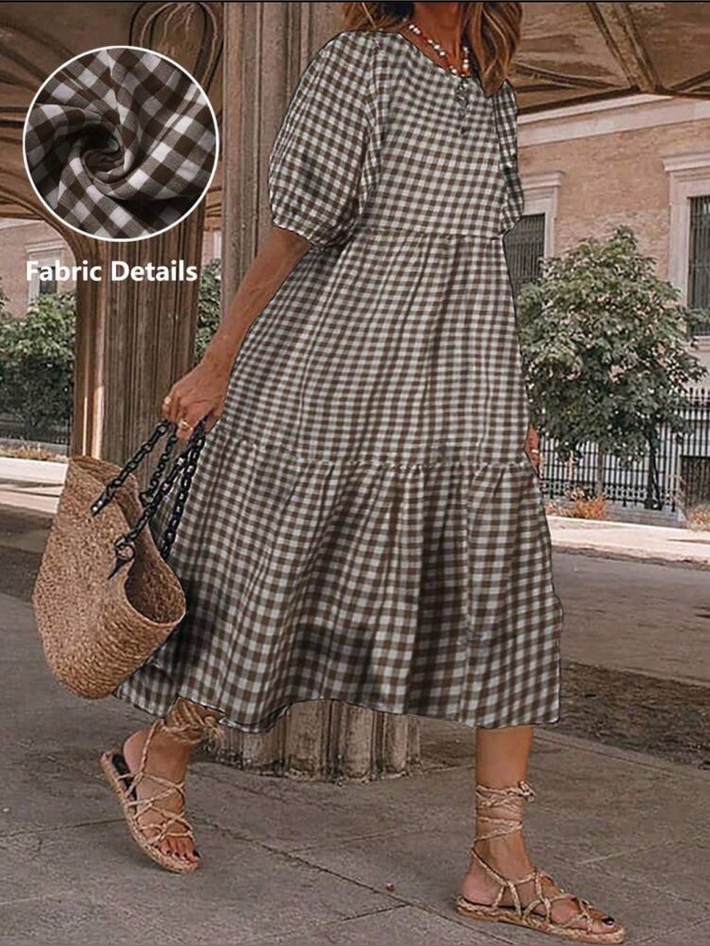Gingham dress